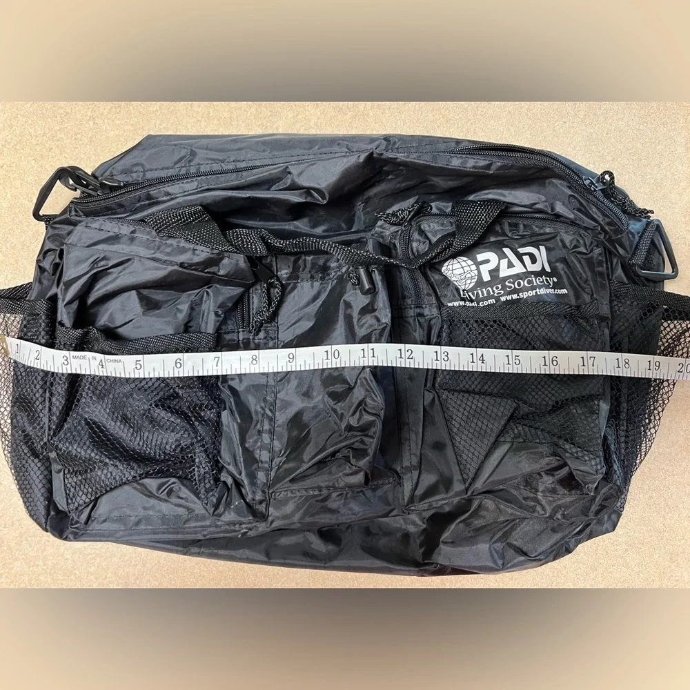 PADI Diving Society Black Dive Bag